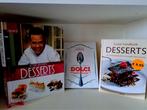 3 boeken desserts, Gelezen, Ophalen of Verzenden