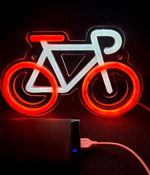 Neon Light Koersfiets, Verzamelen, Merken en Reclamevoorwerpen, Nieuw, Ophalen of Verzenden