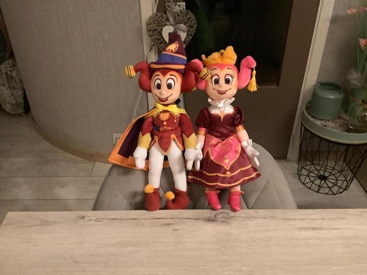 Efteling verschillende pluche characters (38-45 cm), Kinderen en Baby's, Speelgoed | Knuffels en Pluche, Zo goed als nieuw, Overige typen