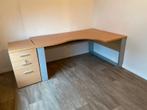 Bureau,kast kan ook apart gezet worden, Huis en Inrichting, Ophalen, Zo goed als nieuw, Bureau