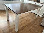 Houten eettafel, Huis en Inrichting, Tafels | Eettafels, Ophalen, Zo goed als nieuw