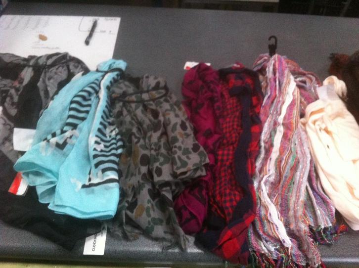 Partij Nieuwe sjaals 1029 Stuks, Kinderen en Baby's, Kinderkleding | Mutsen, Sjaals en Handschoenen, Nieuw, Sjaal, Ophalen