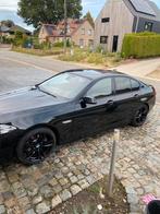 Bmw 520, Auto's, BMW, Euro 6, Zwart, Leder, Bruin