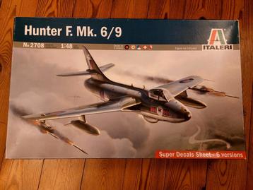 Hunter F.Mk. 6/9 italeri 1/48
