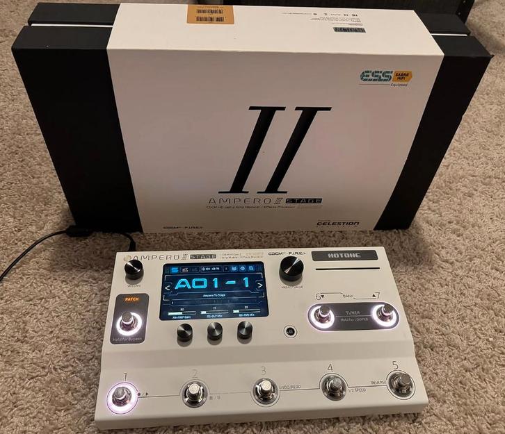 Hotone Ampero II Stage, Musique & Instruments, Effets, Volume, Enlèvement