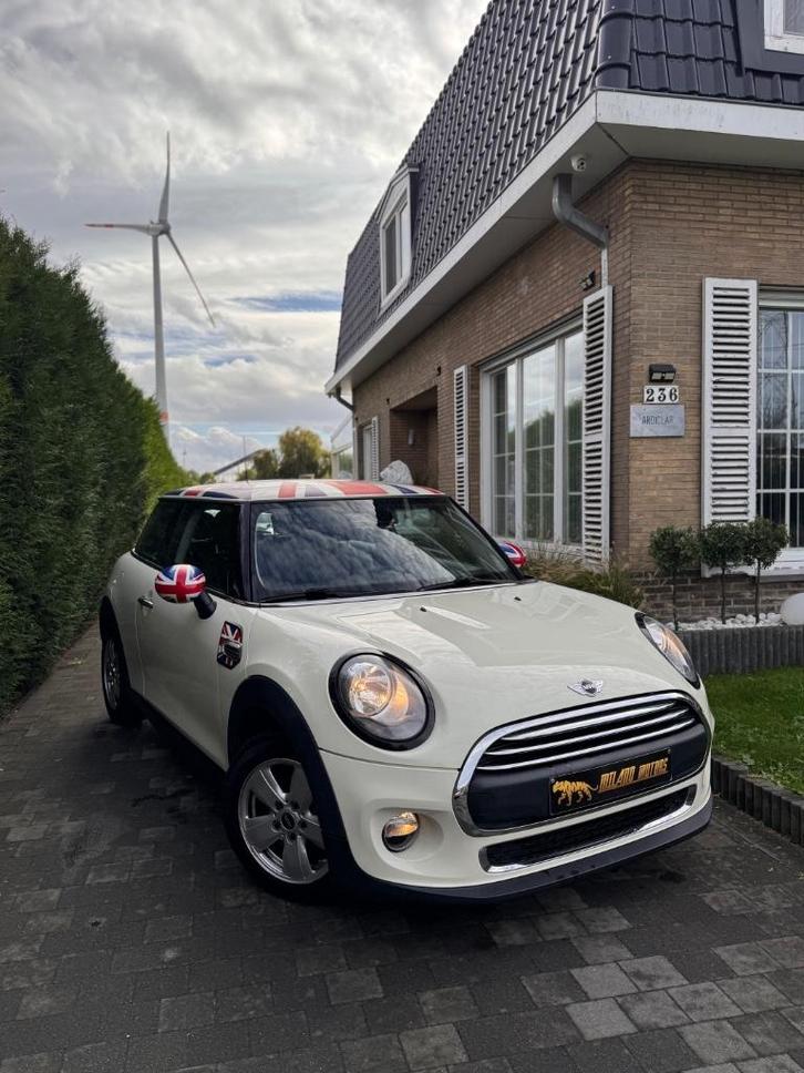 Mini One 1.2 Benzine 102PK UNION JACK PACK, Auto's, Mini, Bedrijf, Te koop, One, ABS, Airbags, Airconditioning, Alarm, Bluetooth