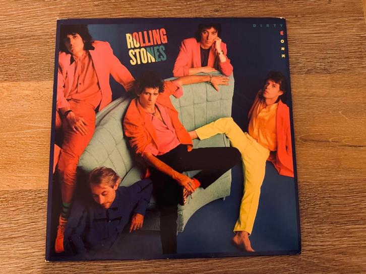 ROLLING STONES - DIRTY WORK (LP), Cd's en Dvd's, Vinyl | Rock, Gebruikt, Poprock, 12 inch, Ophalen of Verzenden