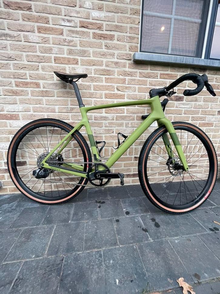 Scott addict Gravel 30 maat L, Fietsen en Brommers, Fietsen | Racefietsen, Gebruikt, Heren, Carbon, Ophalen
