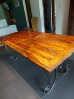 table de living, Maison & Meubles, Ovale, 75 cm ou plus, Autres essences de bois, Enlèvement