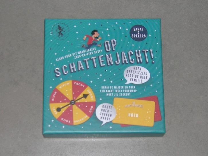 Spel: Op schattenjacht, Hobby en Vrije tijd, Gezelschapsspellen | Overige, Zo goed als nieuw, Ophalen