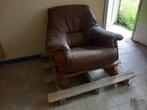 fauteuil, Ophalen, Gebruikt, 75 tot 100 cm, Hout