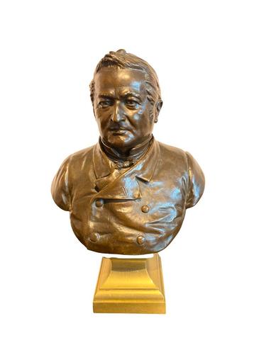 Buste van president Thiers. beschikbaar voor biedingen