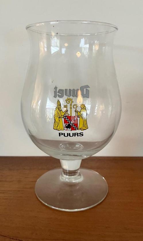 Duvelglas - oud logo Puurs, Verzamelen, Biermerken, Zo goed als nieuw, Glas of Glazen, Duvel, Ophalen