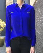 Blauwe blouse van CKS (Maat S), Kleding | Dames, Blouses en Tunieken, Gedragen, Blauw, Ophalen of Verzenden, Maat 36 (S)