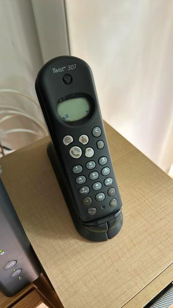 Belgacom twist307 draadloze telefoon, Telecommunicatie, Ophalen of Verzenden, Gebruikt
