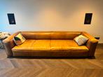 4-zit BAILEY lederen zetel - cognac, Ophalen, Gebruikt, 300 cm of meer, Leer