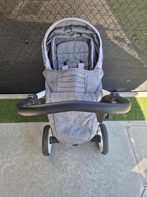 Bebetto Kinderwagen 3 in 1, Kinderen en Baby's, Kinderwagens en Combinaties, Zo goed als nieuw, Kinderwagen, Overige merken, Luchtbanden