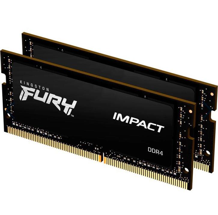 Kingston FURY 32 GB DDR4-3200 RAM laptopgeheugen (1 card), Informatique & Logiciels, Mémoire RAM, Comme neuf, Laptop, 32 GB, DDR4