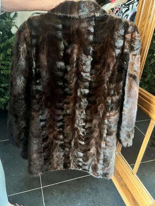 Bontjas (echte kwaliteit), amper tot niet gedragen., Kleding | Dames, Jassen | Winter, Zo goed als nieuw, Ophalen of Verzenden