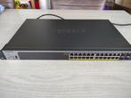 Netgear GS728TPv2 switch 24-port/PoE+/Layer3/4x SFP, Computers en Software, Ophalen, Gebruikt