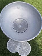 grote aluminium melkafromer, Antiek en Kunst, Ophalen of Verzenden