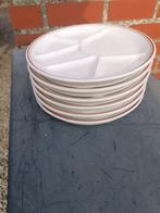 A vendre assiettes a fondue, Ophalen, Gebruikt, Keramiek, Bord(en)