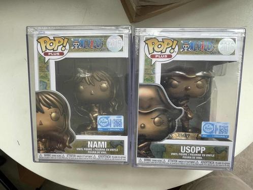 Funko pop nami 2015 en usopp 2016 cijfers brons lot 25 jaar, Verzamelen, Beelden en Beeldjes, Ophalen of Verzenden
