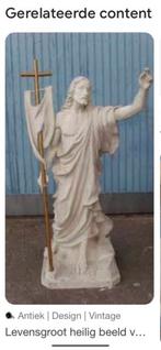 Levensgroot plaaster Jesus beeld, Antiek en Kunst, Ophalen