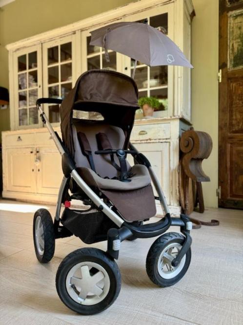 Maxi-Cosi Mura buggy bruin, Kinderen en Baby's, Buggy's, Gebruikt, Maxi-Cosi, Regenhoes, Verstelbare rugleuning, Voetenzak, Zonnekap