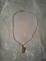 Goudkleurige ketting met hanger, Ophalen of Verzenden, Met strass