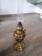 Koperen olielamp, Antiek en Kunst, Ophalen, Koper