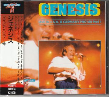 CD - GENESIS - Live in de VS en Duitsland beschikbaar voor biedingen