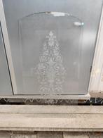 Glas met ets tekening, Enlèvement, Comme neuf