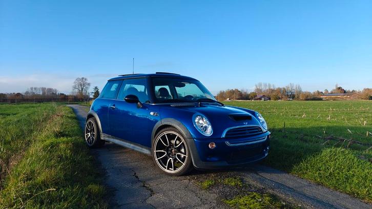 Mini Cooper s r53 supercharger, Auto's, Mini, Particulier, Cooper S, Bluetooth, Centrale vergrendeling, Climate control, Elektrische buitenspiegels