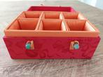 Juwelen kistje doosje rood, Handtassen en Accessoires, Overige Accessoires, Ophalen