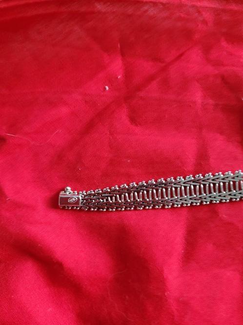 Zilveren armband Ik heb een foto gemaakt van de priem, Handtassen en Accessoires, Armbanden, Nieuw, Zilver, Zilver, Met edelsteen
