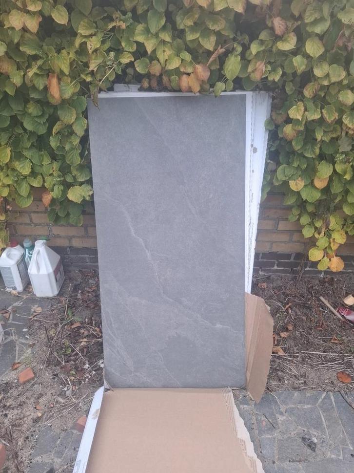 R.A.K. ceramics - carmo stone antraciet 60x120x20, Tuin en Terras, Tegels en Klinkers, Nieuw, Ophalen