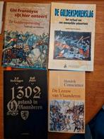 Set van 4 boeken over De Guldensporenslag, Boeken, Ophalen of Verzenden, Zo goed als nieuw