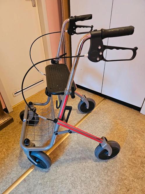 Vermeiren opvouwbare rollator + 2 rolstoelen., Diversen, Rollators, Zo goed als nieuw, Opvouwbaar, Ophalen