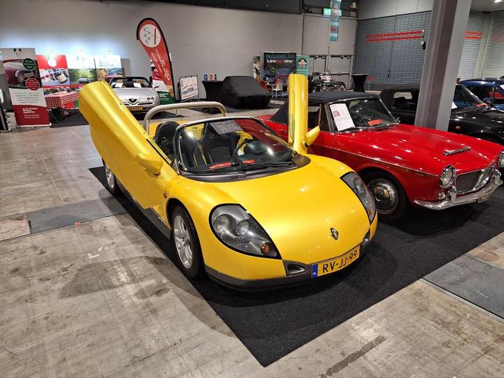 Renault Sport Spider (1997) geel, zeldzaam, 30000 km, uniek!, Auto's, Renault, Bedrijf, Te koop, Overige modellen, Lederen bekleding