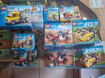 Lego City lege dozen soms met boekje, Ophalen, Gebruikt, Lego