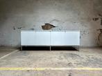 Vintage Knoll Dressoir met Marmeren Blad, Huis en Inrichting, Ophalen, Vintage, Zo goed als nieuw, 25 tot 50 cm