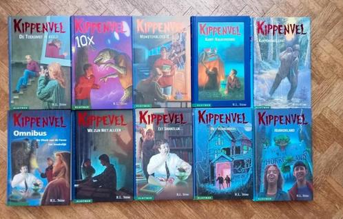 10 boeken Kippenvel, Boeken, Kinderboeken | Jeugd | 10 tot 12 jaar, Gelezen, Ophalen of Verzenden