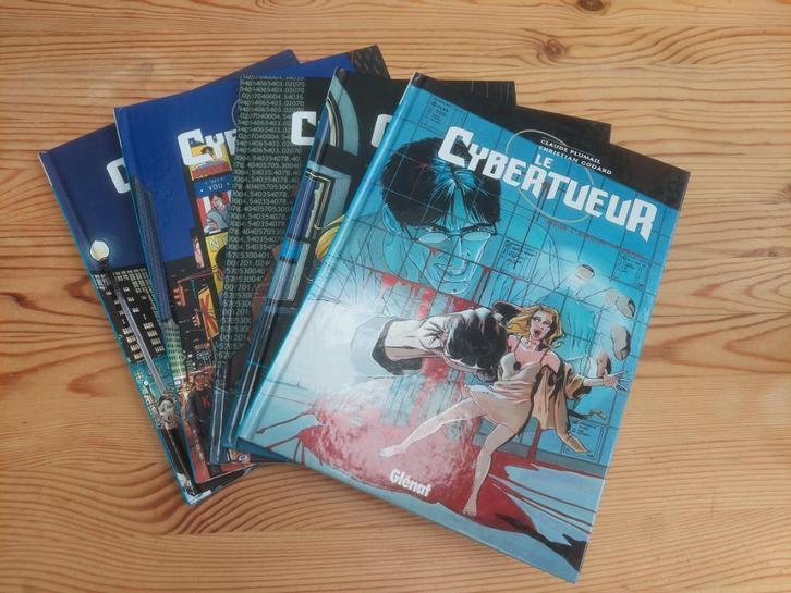 BD - Le Cybertueur (PLUMAIL/GODARD) - 1 à 5 - tout EO, Boeken, Stripverhalen, Ophalen of Verzenden