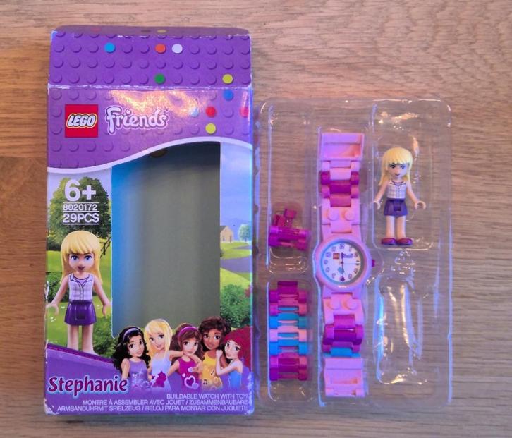 Lego Friends aanpasbare polshorloge, Kinderen en Baby's, Speelgoed | Duplo en Lego, Zo goed als nieuw, Lego, Complete set, Ophalen of Verzenden
