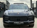 Porsche Cayenne 3.0 Turbo V6 Tiptronic S TOIT PANO DISTRO CA, Auto's, Porsche, Cayenne, Blauw, Leder, Bedrijf