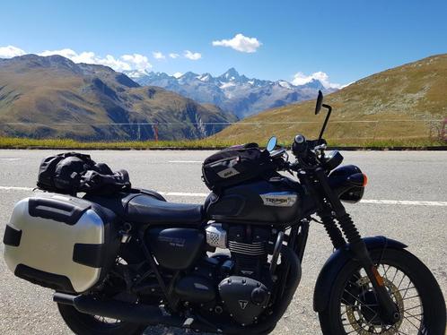 Bonneville T100-T120 Zijkofferhouders Givi, Motoren, Accessoires | Koffers en Tassen, Zo goed als nieuw, Ophalen
