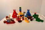 vintage Duplo set 2436 Big Chief Brown Bear's camp, Indianen, Kinderen en Baby's, Speelgoed | Duplo en Lego, Ophalen of Verzenden