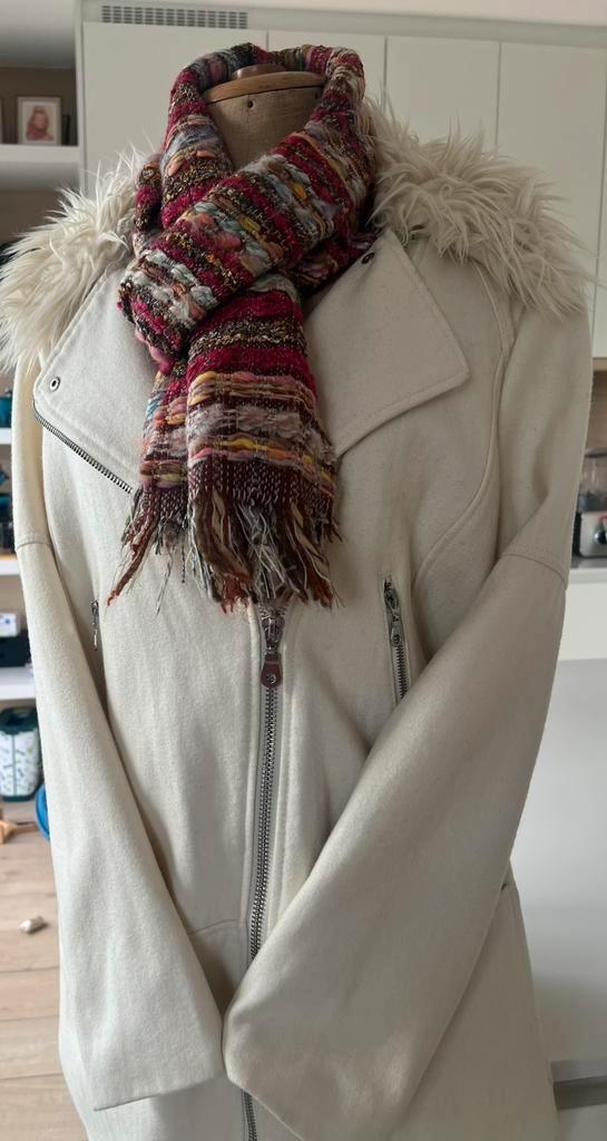 Jas met sjaal/ maat 46/ samen €19, Kleding | Dames, Jassen | Winter, Maat 46/48 (XL) of groter, Ophalen of Verzenden