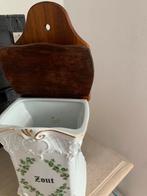 Porselein zoutpot, Antiek en Kunst, Ophalen of Verzenden